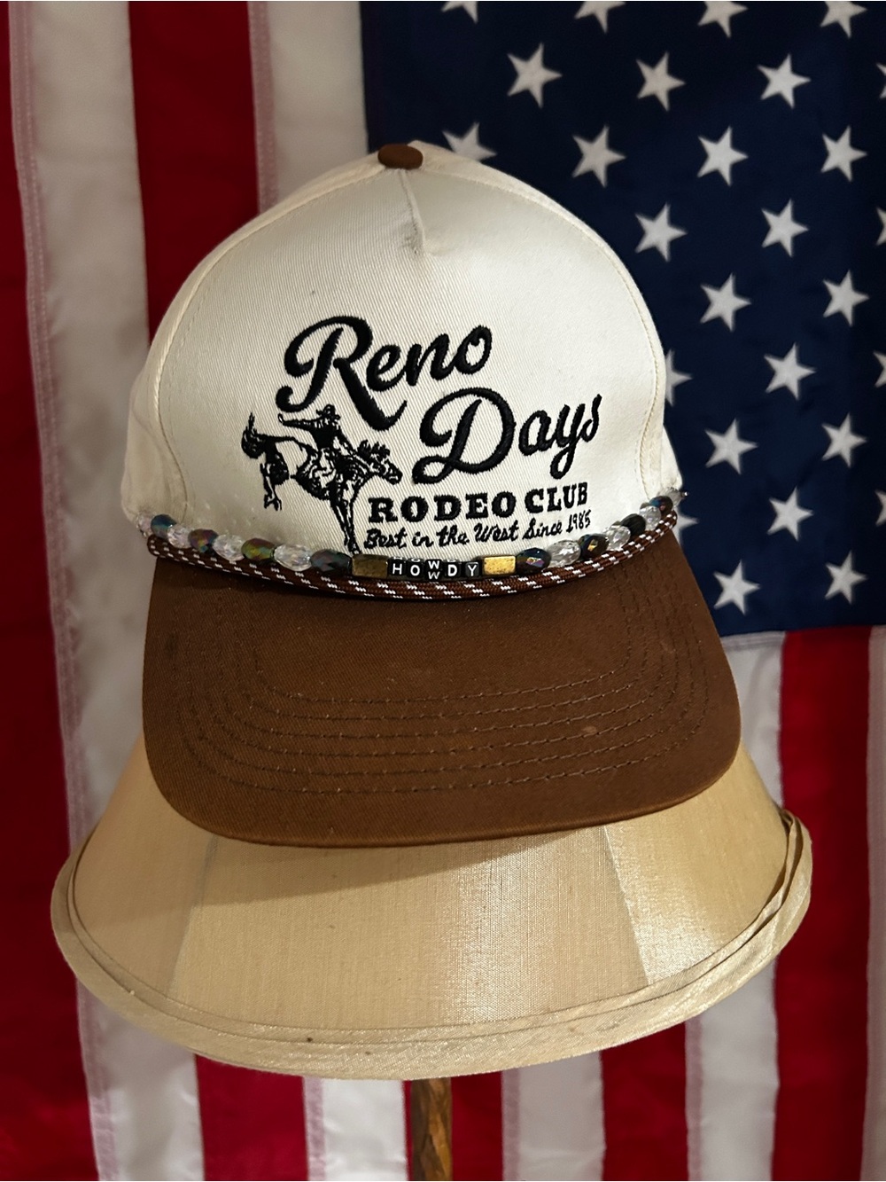 Hat chain HOWDY handmade brand new